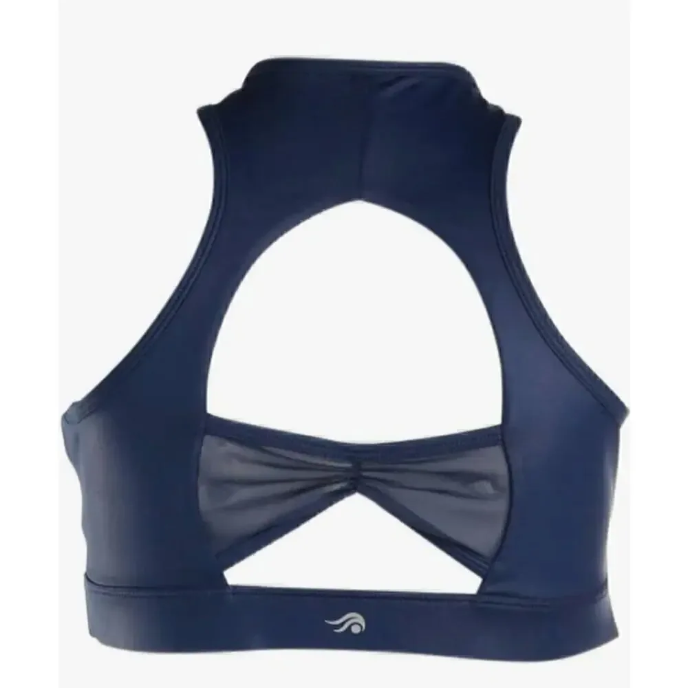 Ideology Sport Bra XS Lucky Blue Mid Impact RapiDry - Picture 4 of 10